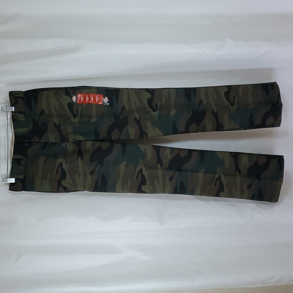 Dickies Men's Original 874 Work Pants ~ Hunter Green Camo ~ 30W x 32L - Picture 6 of 13